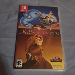 Nintendo Switch Disney Classic Games Aladdin And The Lion King Video Game